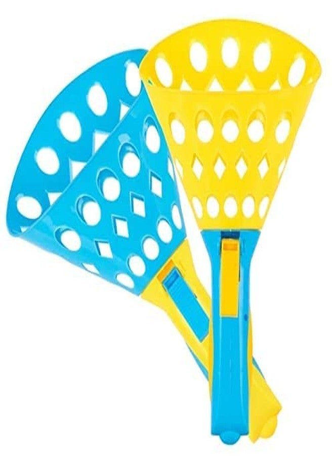 TECH LOGO ELECTRONICS تقدم شركة TECH LOGO ELECTRONICS لعبة كرة السلة "انقر والتقط" مع سلة إطلاق وكرتين، وهي مجموعة ألعاب رياضية داخلية وخارجية للأطفال. - Image 2